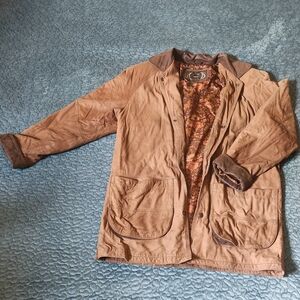 Vintage leather coat